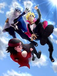 Team Konohamaru Full 2074426 Jpg 2 448 3 264 Pixels Animasi Gambar Karakter Kartun