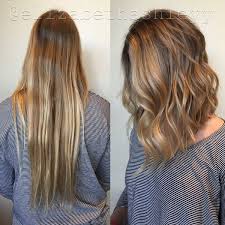 Medium Lob With Natural Caramel Blonde Highlights Hair Styles Aline Haircuts Hair Lengths