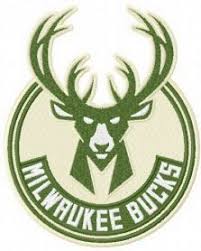 Milwaukee Bucks Logo 3 Embroidery Design Bucks Logo Milwaukee Bucks Basketball Bucks Basketball