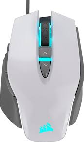 Corsair M65 Rgb Elite Wired Optical Gaming Mouse White Ch 9309111 Na Best Buy Gaming Mouse Mouse Cool Things To Buy