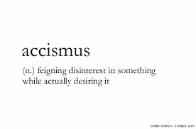 Accismus Unusual Words Cool Words Uncommon Words