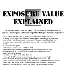 Tutorial Exposure Value By Pharaviel On Deviantart With Images Exposure Value Exposure Camera Shutter Speed