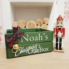 Personalised Christmas Eve Crate Christmas By Littlelightstudios Christmas Eve Crate Christmas Eve Box Xmas Eve Boxes