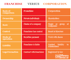 Difference Between Franchise Business Franchise Development Franchising