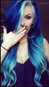 17 Great Blue Hairstyles Pretty Designs Hair Styles Hair Color Crazy Dyed Hair