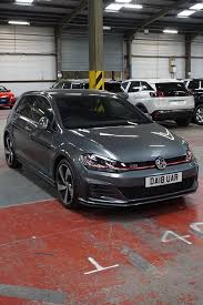 Golf Gti In Dark Grey Do We Prefer This Over Black Or Red Volkswagen Golfgti Vwgolf Gti Sportscar Vans Vw Carros Carros Classicos