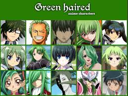 Green Haired Anime Characters Anime Anime Green Hair Anime Crossover