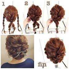 Quick Updos For Medium Hair Hair Styles Medium Hair Styles Long Hair Styles