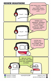 Ghosty Comic Persamaan Cocok Suara