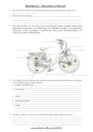 Das Verkehrssichere Fahrrad Sachunterricht Verkehrssicheres Fahrrad Fahrradprufung Grundschule Fahrradprufung