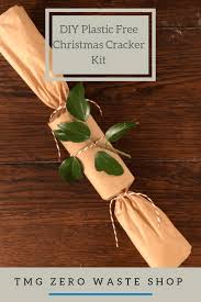 Diy Plastic Free Christmas Cracker Kit Christmas Crackers Plastic Free Diy Christmas Crackers