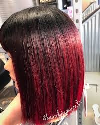 Redken Hair Color Black Burgundy Red Merlot Maroon Ombre Color Melt Shadow Root Medium Hair Bo Hair Color For Black Hair Redken Hair Color Redken Hair Products
