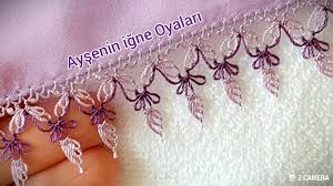 Duz Lila Yazmaya Mukemmel Sirali Igne Oyasi Modeli Igne Oyasi Modelleri Youtube 2020 Boncuklu Desenler Boncuk Nakis Desenleri Kurdele Oyasi