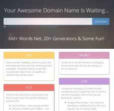 Domain Name Search Made Fun And Easy Namemesh Com Domain Name Generator Name Generator Names
