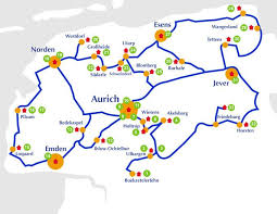 Atelier Route Ostfriesland Ostfriesland Wangerland Fahrradtour