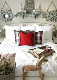 Farmhouse Christmas Bedroom So Beautiful Rustic Christmas Decorating Christmas Decorations Bedroom Christmas Bedroom Holiday Bedroom