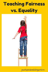 Teaching Fairness Vs Equality A Classroom Activity Teaching Equality Teaching Social Equality
