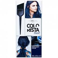 A Permanent Blue Black Hair Colour To Craft The Exact Look You Desire With Every Stroke Black Hair Dye Hair Color For Black Hair Blue Black Hair
