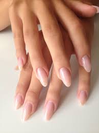 Subtle Glitter Nails Acrylic Nails Almond Acrylic Nails Oval Nails Natural Looking Acrylic Nails