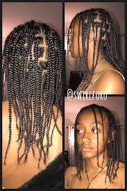 Natural Hair Box Braids Natural Hair Box Braids Natural Hair Styles Braids For Kids