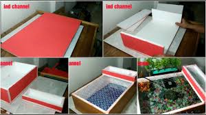 Cara Membuat Kolam Kecil Dari Bahan Styrofoam Lengkap Dengan Saringan Nya Youtube
