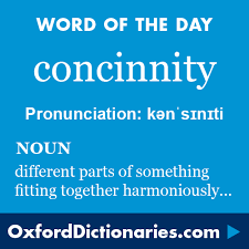 Concinnity Noun Concinnity Word Of The Day For 25 September 2016 Wotd Wordoftheday Concinnity Words Uncommon Words Vocabulary Words