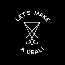 Let S Make A Deal Lucifer Edition Lucifer Quote Lucifer Demon Aesthetic