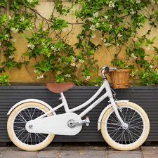 Banwood Classic 16 Zoll Kinderfahrrad In Weiss Kinderfahrrad Fahrrad Kinderfahrrad 16 Zoll