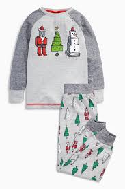 Buy Multi Santa Tree Pyjamas From The Next Uk Online Shop Boys Christmas Pajamas Boys Pajamas Christmas Pajamas