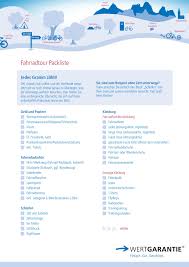 Packliste Fahrradtour Fahrradtour Fahrradurlaub Fahrrad