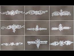 Different Types Of Rangoli Design Borders Easy Rangoli Designs Side Borders By Vgs Home Free Hand Rangoli Design Rangoli Border Designs Rangoli Side Designs