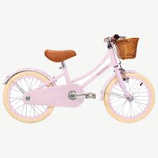 Banwood Kinderfahrrad Im Retro Design In Rosa 16 Zoll Mit Klingel Und Weidenkorb Empfohlen Alter 4 Bis 7 Jahr Kinderfahrrad Kinder Fahrrad Kleinkind Fahrrad