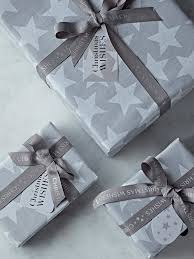 Stars Wrapping Paper Light Grey Luxury Christmas Wrapping Paper Christmas Wrapping Paper Gift Wrapping