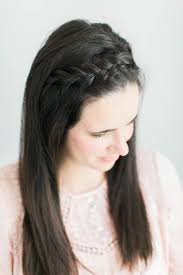 2 Hacks For A Front Braid On Dark Straight Hair Side Braid Hairstyles Braided Hairdo Straight Hair With Braid