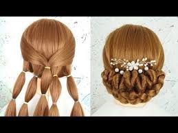 Bun Hairstyle For Wedding Step By Step Beautiful Hairstyle Prom Hairstyle New Bridal Hairstyle New Bridal Hairstyle Bun Hairstyles Wedding Bun Hairstyles