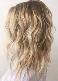 Warm Toned Blonde Balayage Medium Length Hairstyles Fashionsfield Medium Length Hair Styles Medium Hair Styles Blonde Balayage