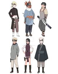 Boruto Character Remake By Radrabbiitt Boruto Characters Uzumaki Boruto Anime Ninja