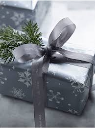 Grey Merry Christmas Ribbon Luxury Christmas Wrapping Paper Merry Christmas Message Christmas Ribbon