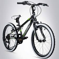 Bergsteiger Kansas 20 Zoll Kinderfahrrad Geeignet Fur 6 7 8 9 Jahre Shimano 6 Gang Schaltung Mountainb Kinder Fahrrad Kinderfahrrad 20 Zoll Kinderfahrrad