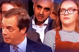 C4 Brexit Debate Nigel Farage Prompts Huge Eye Roll From Audience Member Radio Times