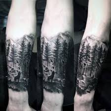 Top 101 Forest Tattoo Ideas 2020 Inspiration Guide Forest Tattoos Tattoos Tattoo Designs Men