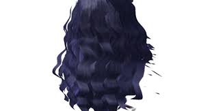 Huge Dark Blue Long Hair With Twin Buns From Lgco Roblox Cabelo Marron Cabelo Castanho Liso Cabelo Azul