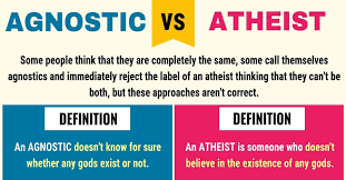 Agnostic Vs Atheist When It Comes To Faith There Are Lots Of Questions And Things That Cause Confusion Leaving All Of Them As Agnostic Atheist Learn English