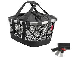 Klickfix Reisenthel Fahrradkorb Gt Mit Uniklip Fleur Schwarz Online Bei Bikester Ch