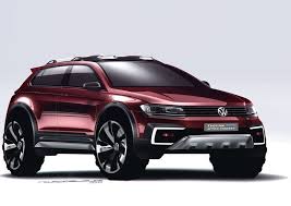Vw Tiguan Gte Active Concept Is A Sporty Off Road Hybrid W Video In 2020 Volkswagen Suv Futuristic Cars