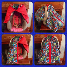 Handmade Marvel Avengers Lightweight Baby Car Seat Canopy Lightweight Baby Baby Carseat Canopy Baby Car Seats