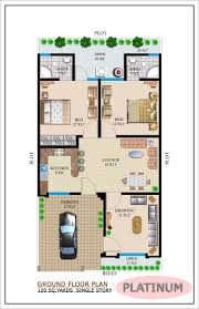 Single Storey Bungalow Floor Plan Group Picture Image By Tag Single Storey House Plans 2bhk House Plan 20x40 House Plans