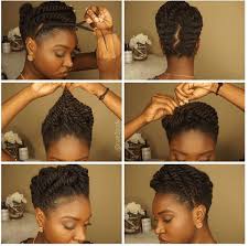 Stunning Flat Twist Updo For Natural Hair Shows You How To Create An Elegant And Easy Protective Style Flat Twist Updo Natural Hair Updo Natural Hair Styles