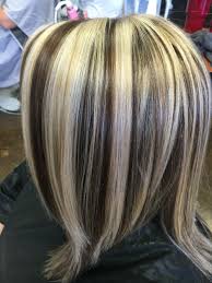 Heavy Platinum Blonde Highlights And A Golden Violet Base Blonde Highlights On Dark Hair Short Brown Hair With Blonde Highlights Blonde Highlights On Dark Hair
