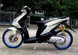 Modifikasi Honda Beat Standar Simple Motor Honda Motor Honda